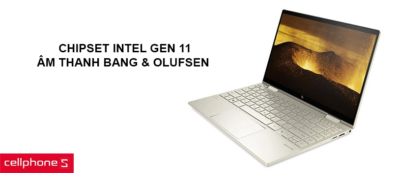 Hoạt động ổn định với chipset gen 11, âm thanh Bang & Olufsen chất lượng