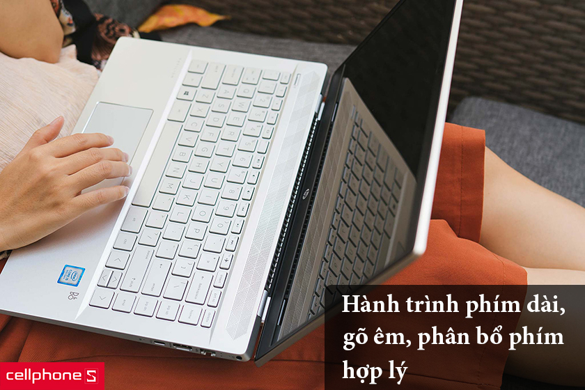 Trải nghiệm gõ phím tốt với hành trình phím dài,