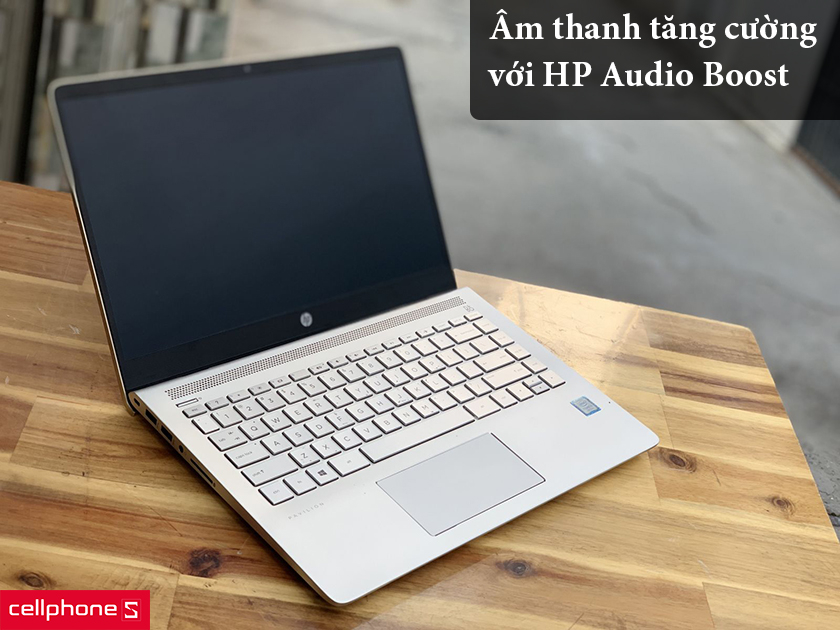 âm thanh tăng cường với HP Audio Boost
