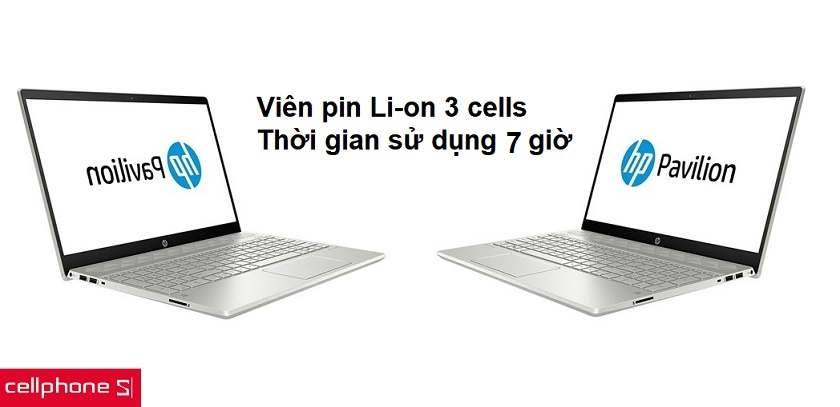 Thời gian sử dụng lên đến 4 giờ đồng hồ