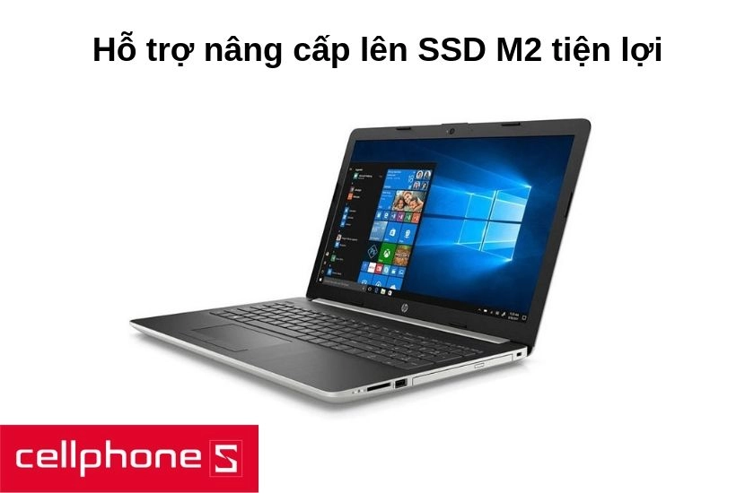 Hỗ trợ nâng cấp lên SSD M2 