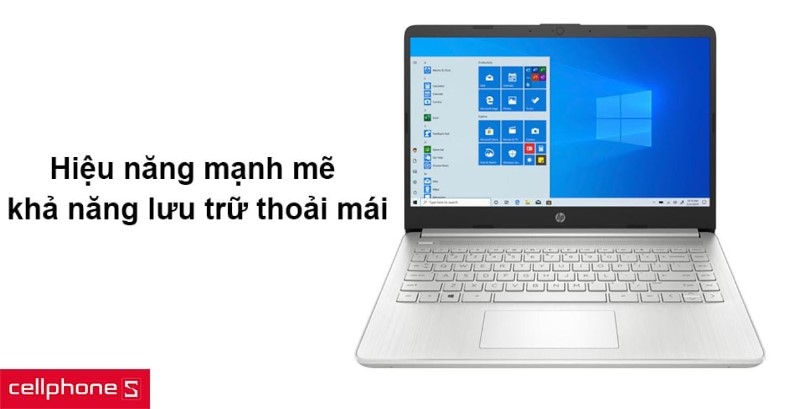 Hiệu năng mạnh mẽ cho khả năng lưu trữ thoải mái