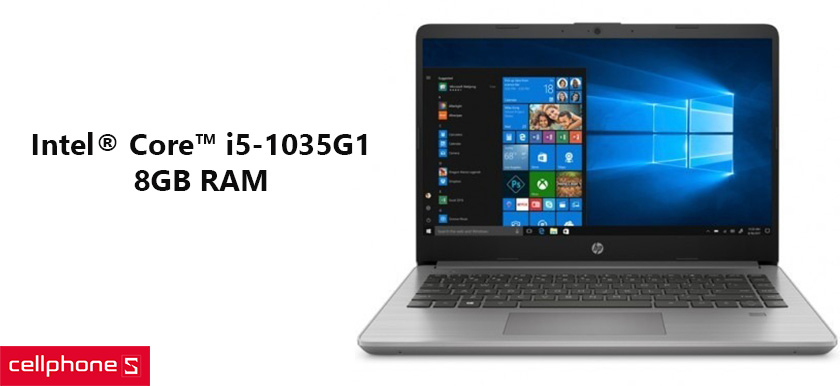 Hiệu năng mạnh mẽ nhờ Intel Core i5-1035G1, RAM 8GB, 512GB SSD