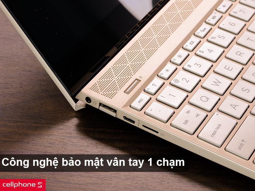 Công nghệ bảo mật vân tay một chạm