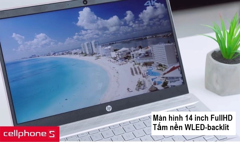 màn hình 14 inch cùng tấm nền IPS WLED-backlit