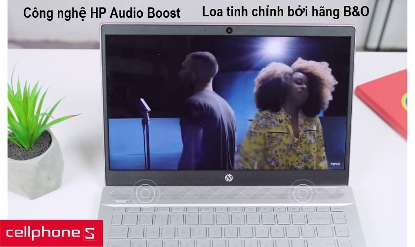 Công nghệ âm thanh B&O và HP Audio Boost cho trải nghiệm âm thanh tuyệt vời