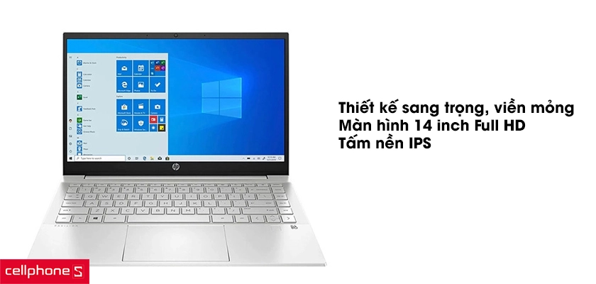 Thiết kế sang trọng, viền mỏng hấp dẫn