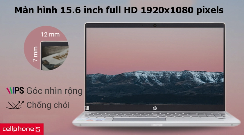 màn hình 15.6 inch full HD 1920x1080 pixels
