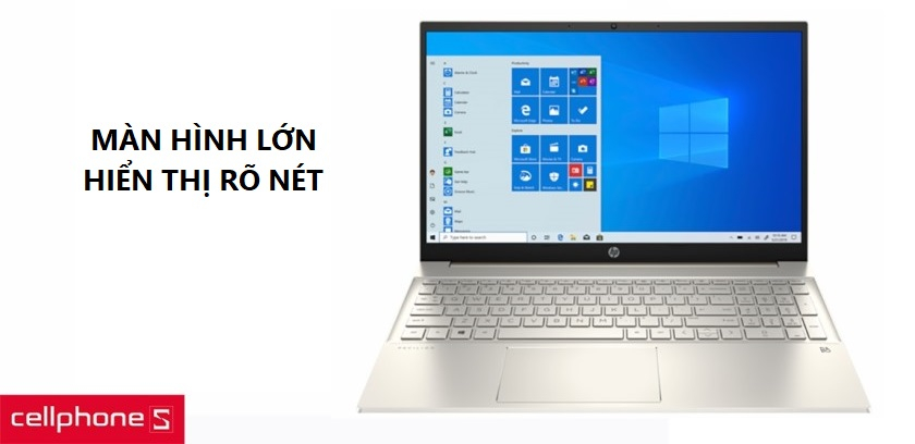 Màn hình 15.6 inch độ phân giải Full HD