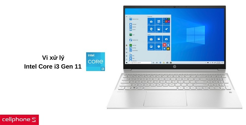 Gia tăng hiệu suất với CPU tiên tiến, ổ cứng SSD