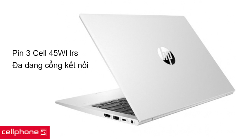 Pin 3 Cell 45WHrs bền bỉ, được trang bị đa dạng cổng kết nối