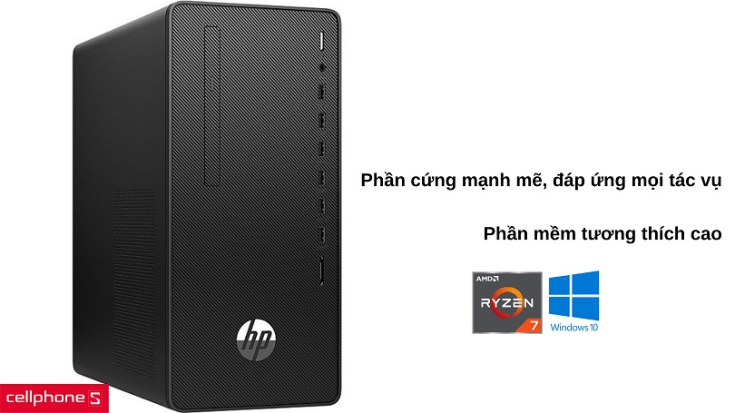 Vi xử lý Ryzen 7, ổ cứng SSD 256 GB và loạt cấu hình mạnh mẽ