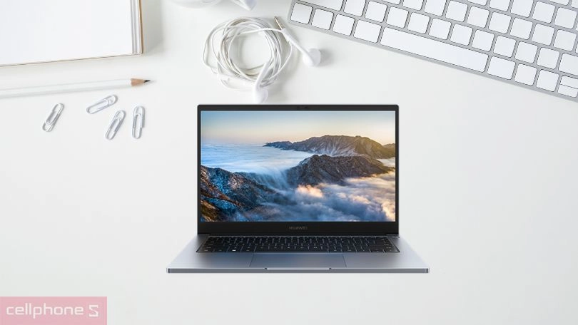 Laptop Huawei Matebook D14 i3-1215U mỏng nhẹ đẳng cấp, cấu hình ổn định