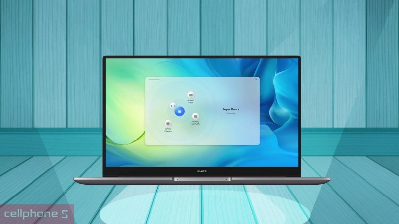 Kết nối laptop Huawei Matebook D15 R7-5700U