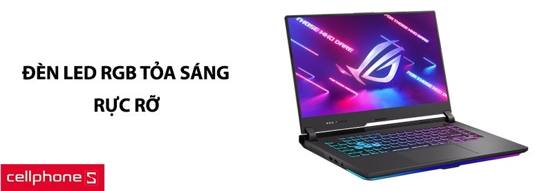 Đèn LED RGB tỏa sáng rực rỡ