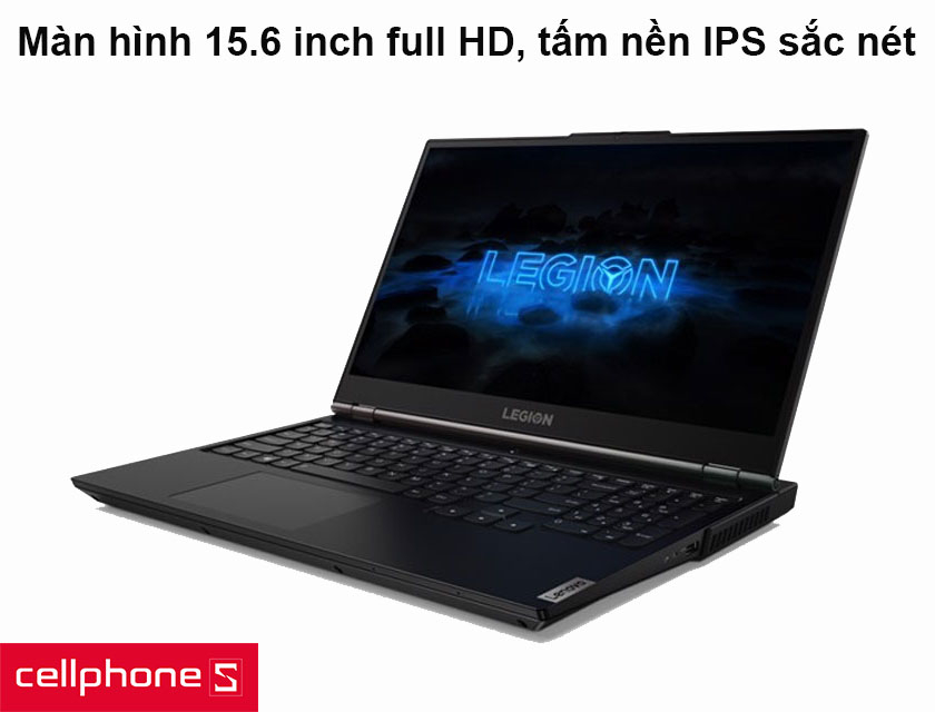 Laptop Lenovo gaming Legion 5 15ARH05 82B100BJVN