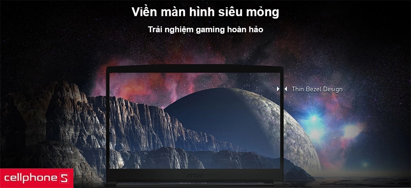 Viền màn hình siêu mỏng