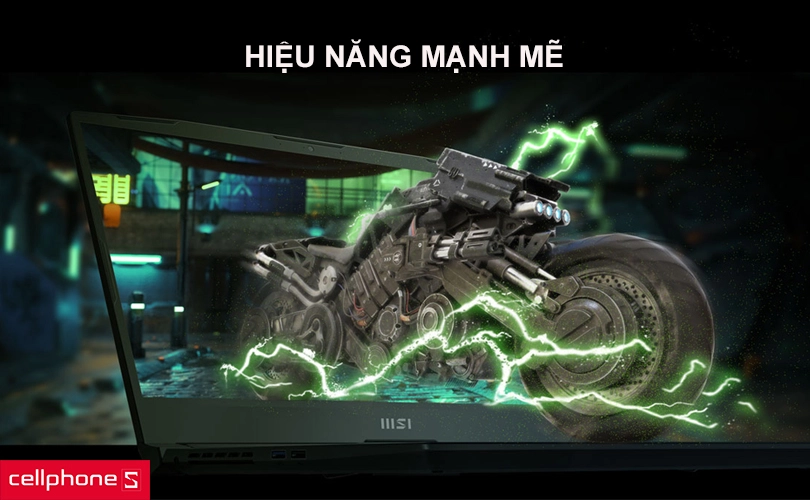 Bộ vi xử lý mạnh mẽ, phát huy tối đa hiệu suất