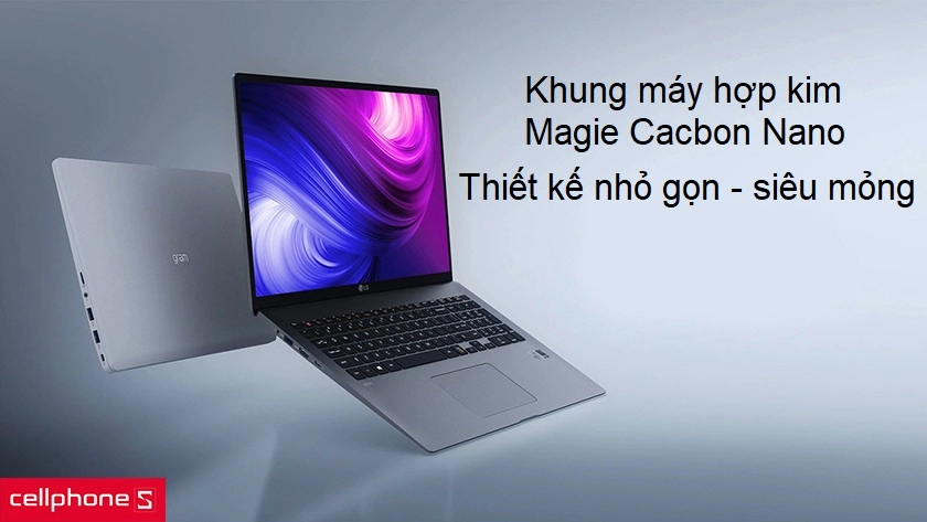 Khung máy bằng hợp kim Magie Cacbon Nano