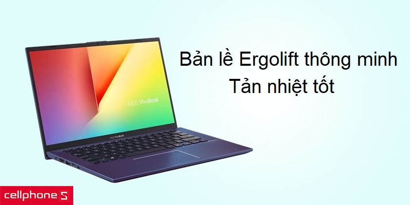 Bản lề ErgoLift thông minh, bàn phím rút gọn