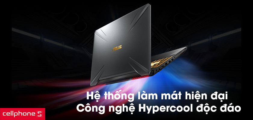 Hệ thống làm mát hiện đại với công nghệ Hypercool độc đáo