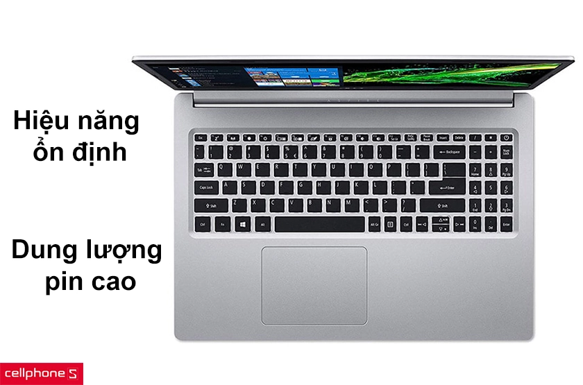 Hiệu năng ổn định, dung lượng pin cao