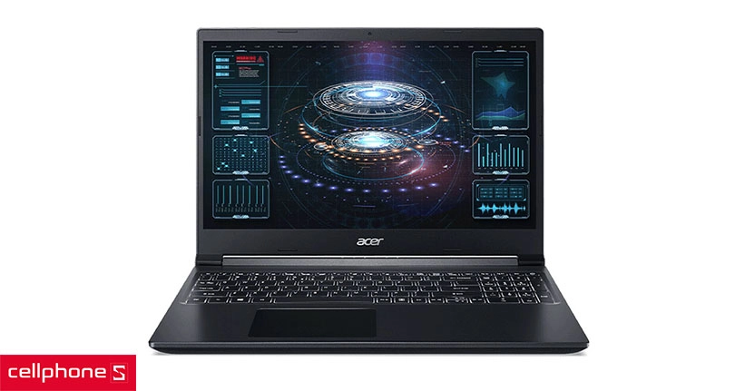 Cấu hình khỏe, thiết kế đậm chất gaming