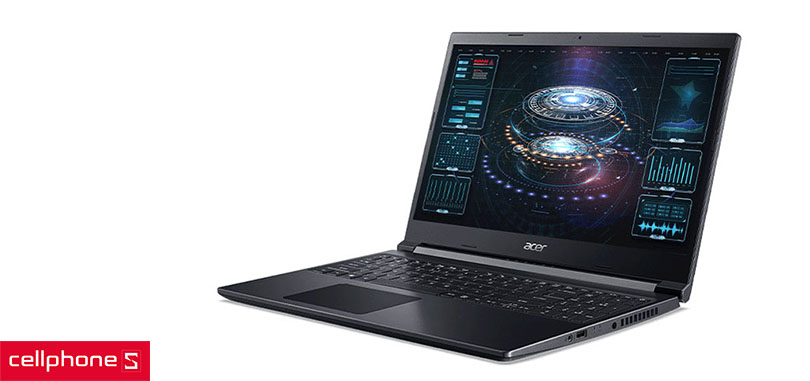 Laptop Acer Gaming Aspire 7 A715-75G-58U4 – Thiết kế thời thượng, hiệu năng ấn tượng