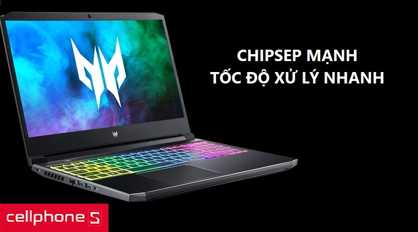 Tốc độ xử lý nhanh chóng – Lưu trữ tối đa