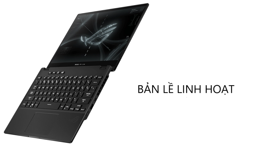 Bản lề linh hoạt, gập mở dễ dàng