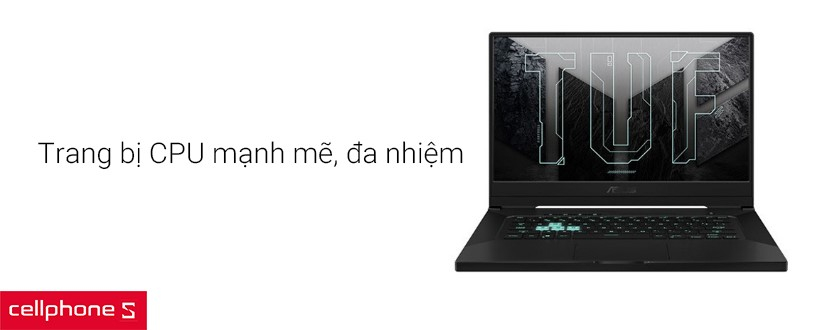 Trang bị CPU mạnh mẽ, đa nhiệm