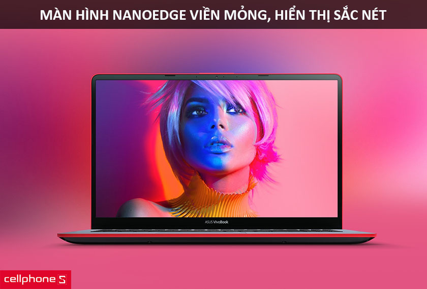 Màn hình Nano Edge viền mỏng, hiển thị sắc nét, độ sáng cao