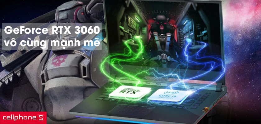 Trải nghiệm mượt mà với GeForce RTX 3060, cá nhân hóa linh hoạt thông qua Keystones