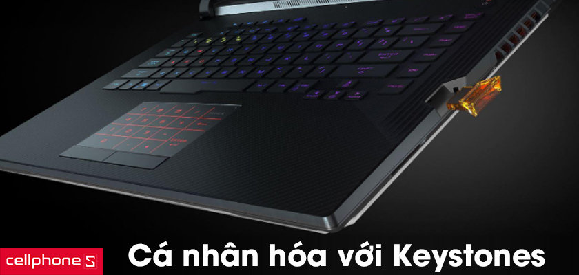 Trải nghiệm mượt mà với GeForce RTX 3060, cá nhân hóa linh hoạt thông qua Keystones