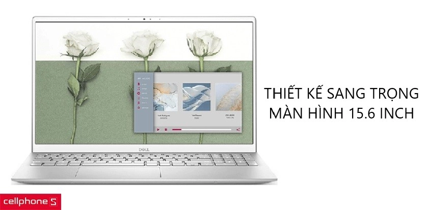 Thiết kế sang trọng, màn hình FHD 15.6 inch