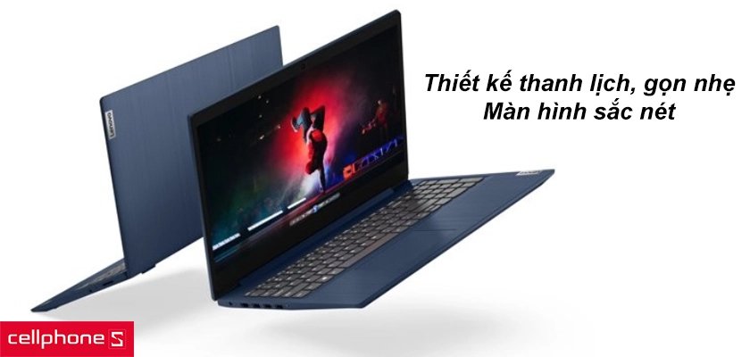 Thiết kế thanh lịch, gọn nhẹ, màn hình sắc nét