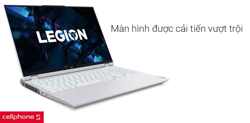 Màn hình độ phân giải WQXGA, tần số quét lên tới 165Hz