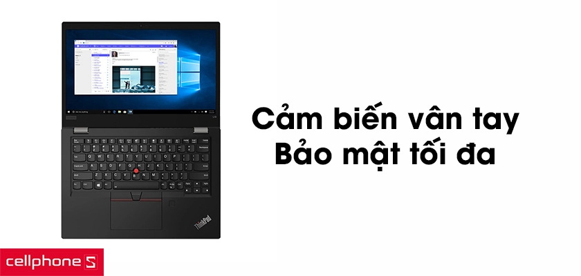 Cảm biến vân tay, bảo mật tối đa