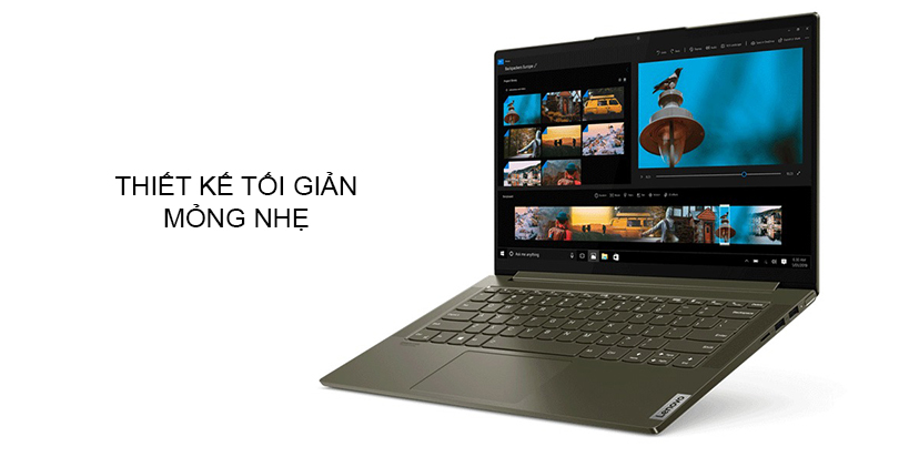 Thiết kế tối giản, mỏng nhẹ, dễ dàng mang đi