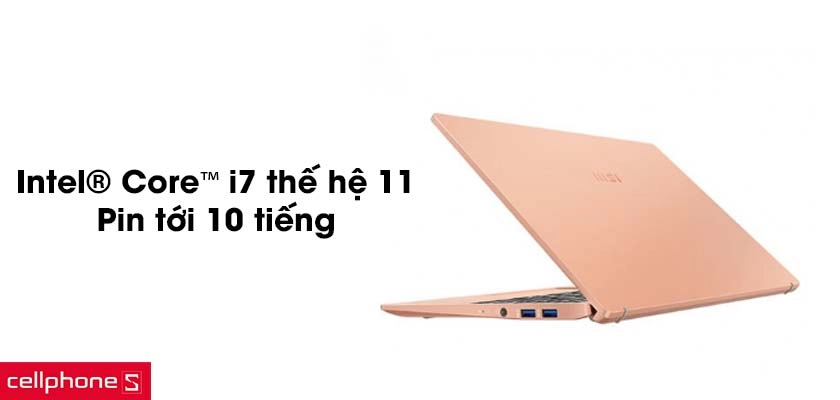 Hiệu năng xuất sắc, dung lượng pin tới 10 tiếng