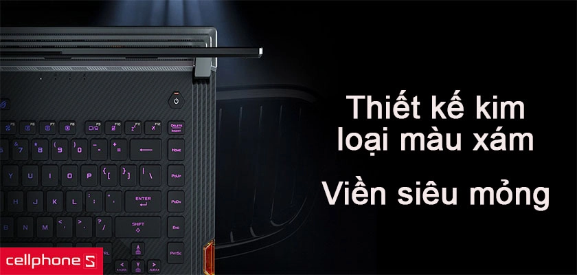 Thiết kế tối ưu hóa tính năng cùng một viền màn hình siêu mỏng