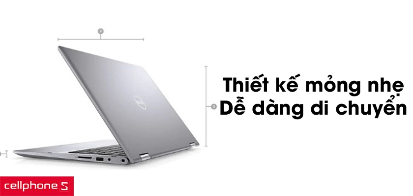 Thiết kế mỏng nhẹ, màn hình 14 inch full HD