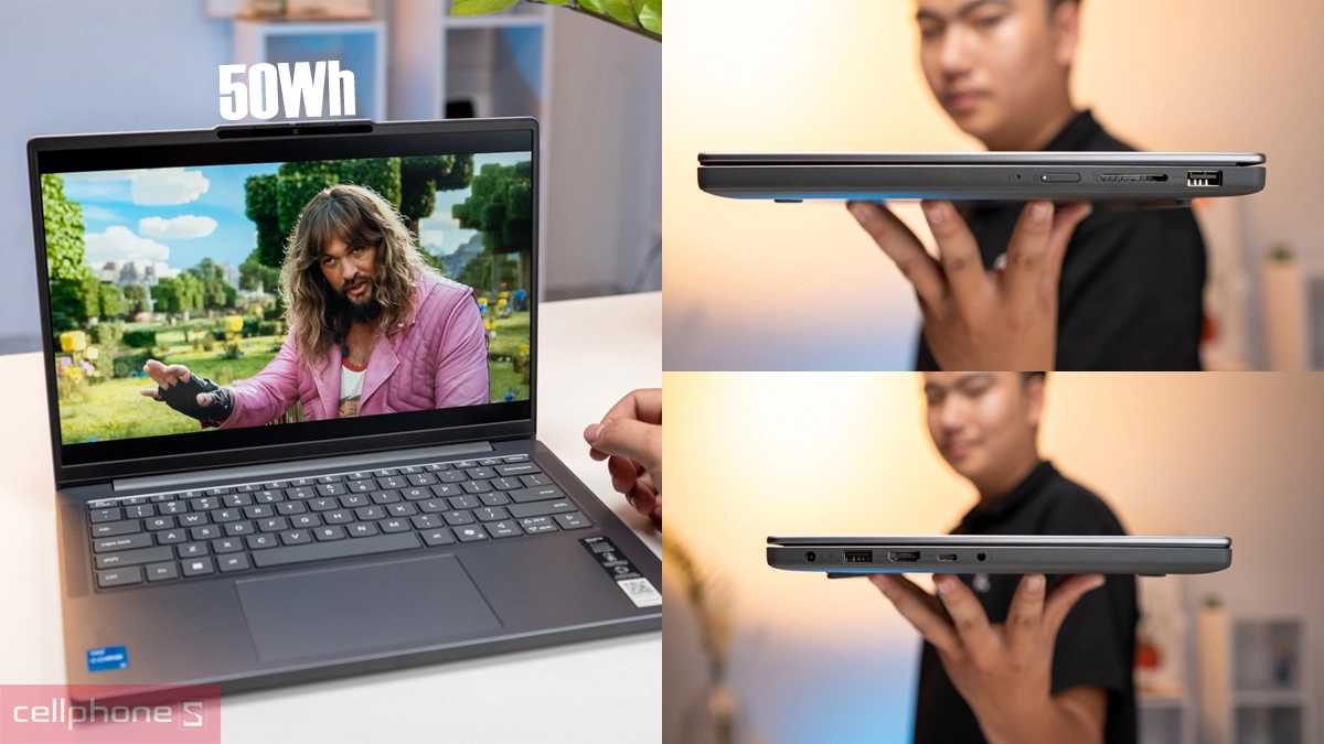 Cổng kết nối Laptop Lenovo IdeaPad Slim 3 14ARP10 83K6005UVN