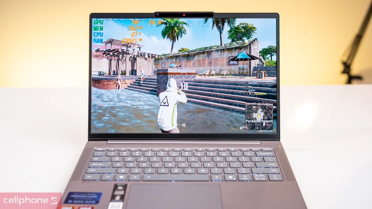 Màn hình và khả năng hiển thị của laptop Lenovo IdeaPad Slim 5 14AKP10 83HX001JVN Ryzen AI 7