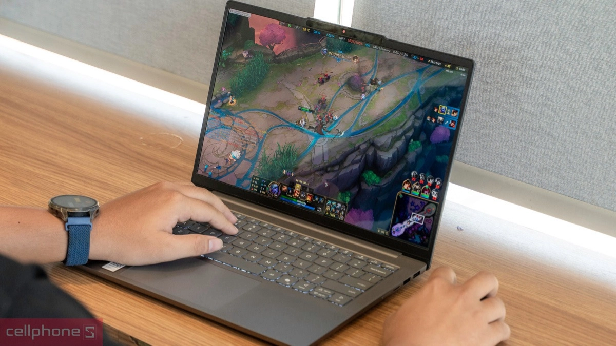 Hiệu năng, tính năng AI thông minh của laptop Lenovo IdeaPad Slim 5 14AKP10 83HX00ABVN Ryzen AI 5