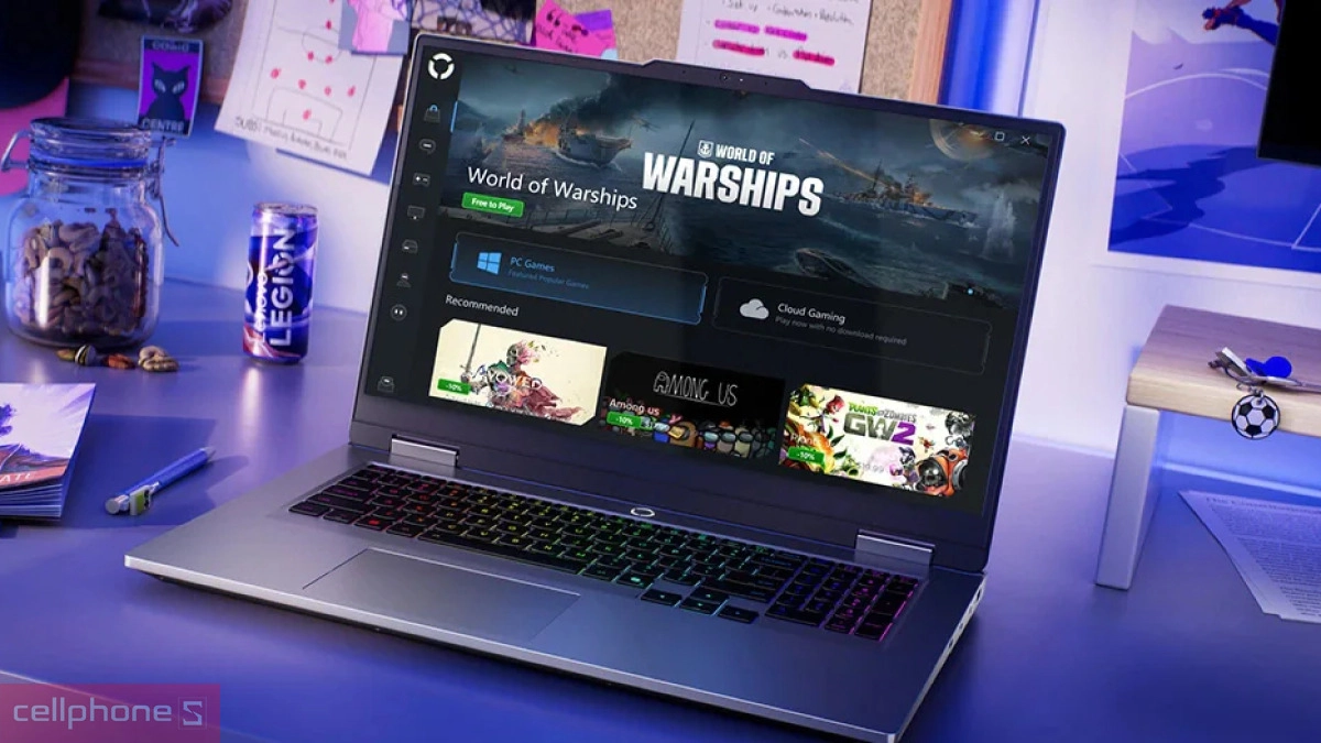 Pin, cổng kết nối của laptop Lenovo LOQ 15IRX10 83JE006PVN