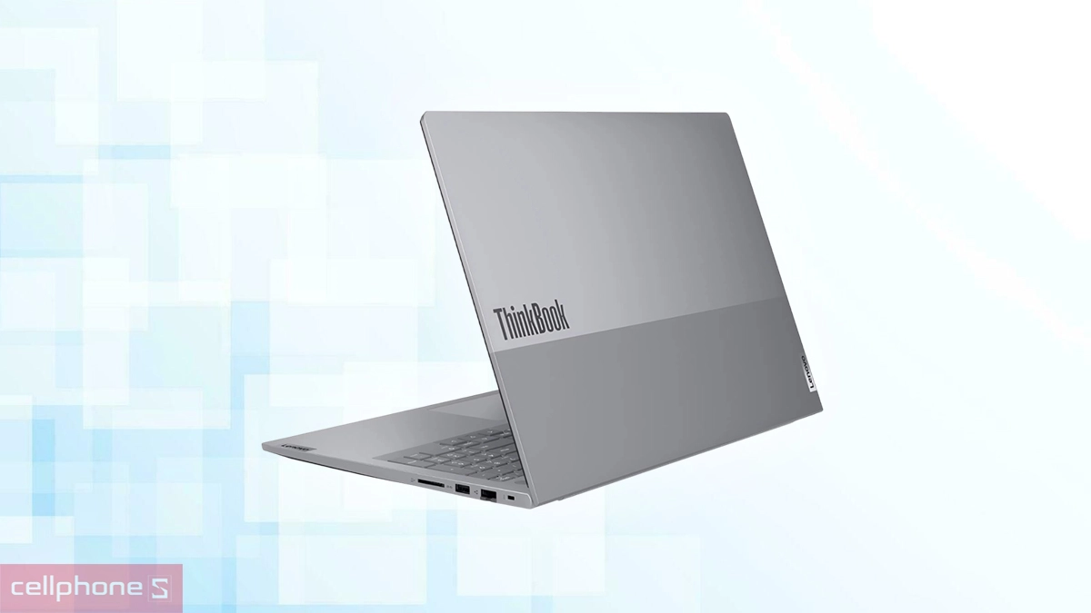 Laptop mỏng nhẹ, mang sắc xám sang trọng