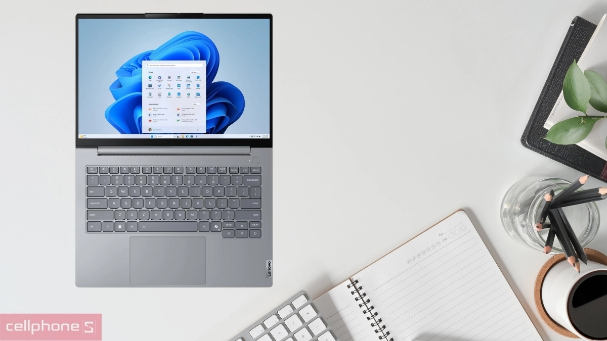 Thiết kế laptop Lenovo ThinkBook 14 G8 IRL 21SG007SVN