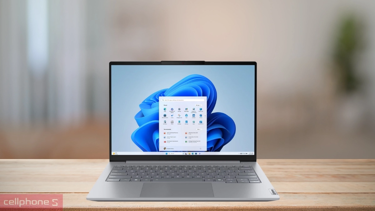 Màn hình và chất lượng hiển thị của laptop Lenovo ThinkBook 14 G8 IRL 21SG007SVN