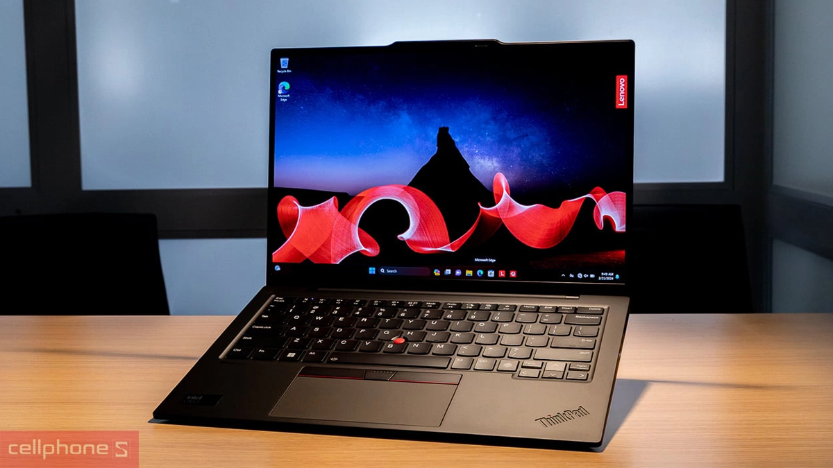 X1 Carbon toát lên vẻ đẹp chuyên nghiệp